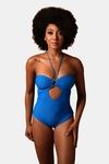 Mysthelle Quick Drying Maillot - Ocean Blue — thumbnail 1